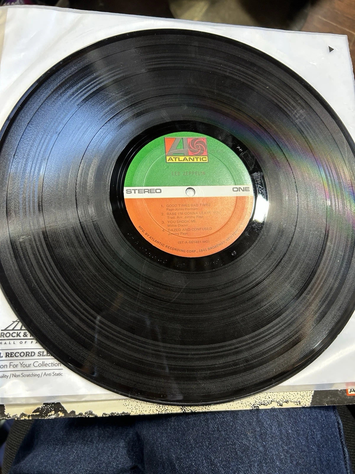 Led Zeppelin self SD 8216 monarch sd 8216 st-a 681461cc