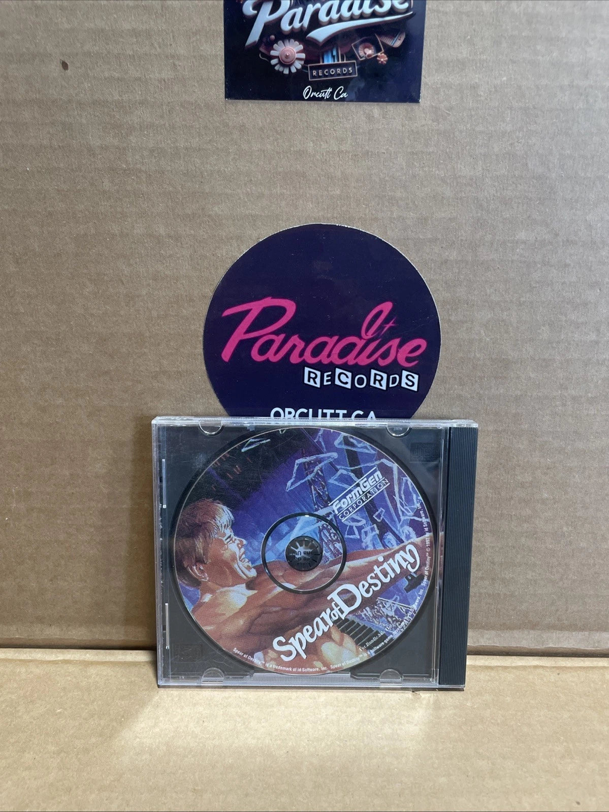 Spear of Destiny (PC, 1992) Disc Only Vintage Rare