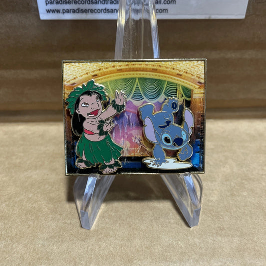 Disney DSF DSSH Lilo and Stitch Hula On El Capitan Theatre Stage LE 300 Pin