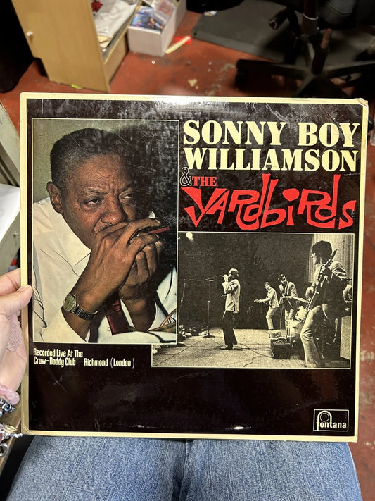Sonny Boy Williamson & The Yardbirds LP uk 1st press