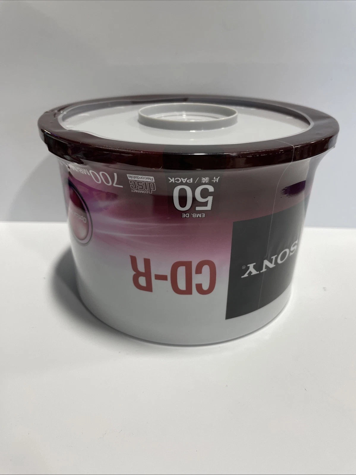 Sony CD-R 50 Disc Pack 700 MB 48x Speed Optical Media Sealed
