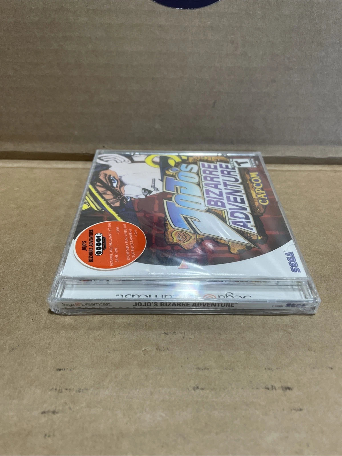 JoJo's Bizarre Adventure (Dreamcast, 2000) True Complete CIB RegCard and Insert!