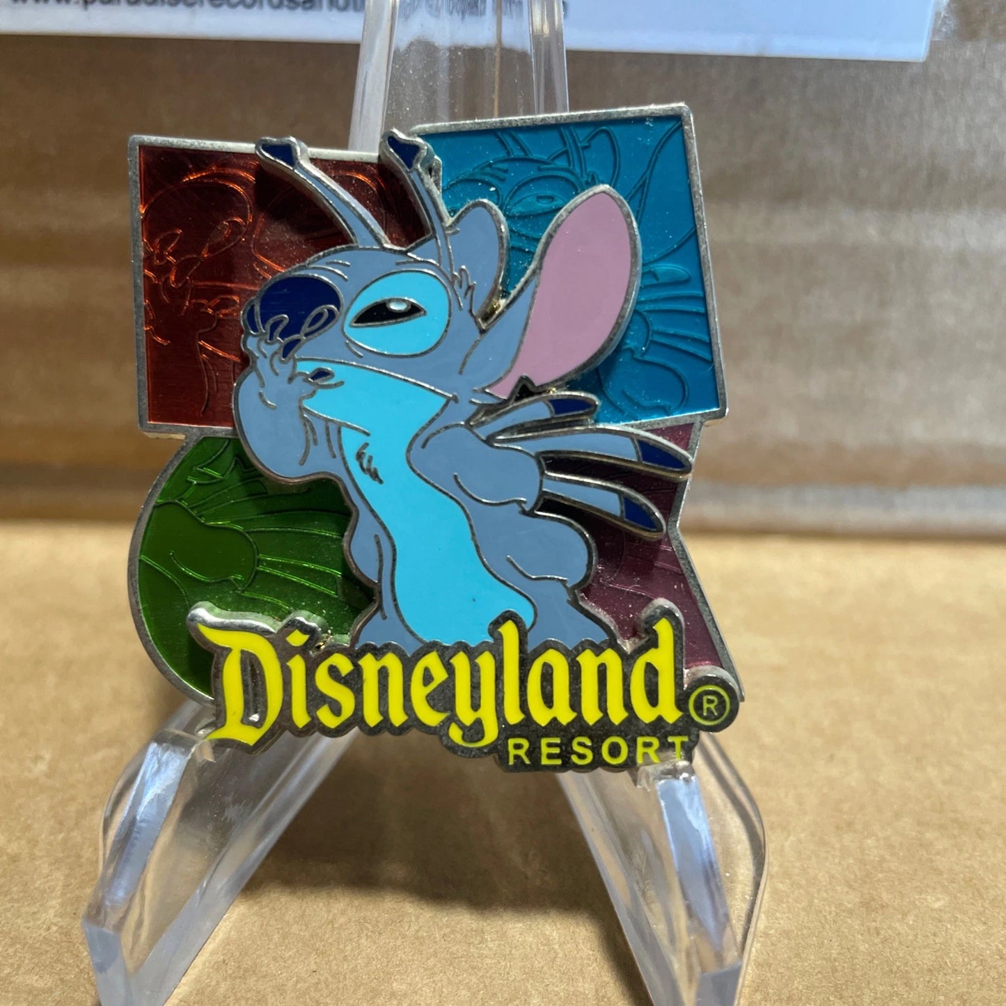Stitch - Color Block Sketch Tiles Disney Pin On Pin