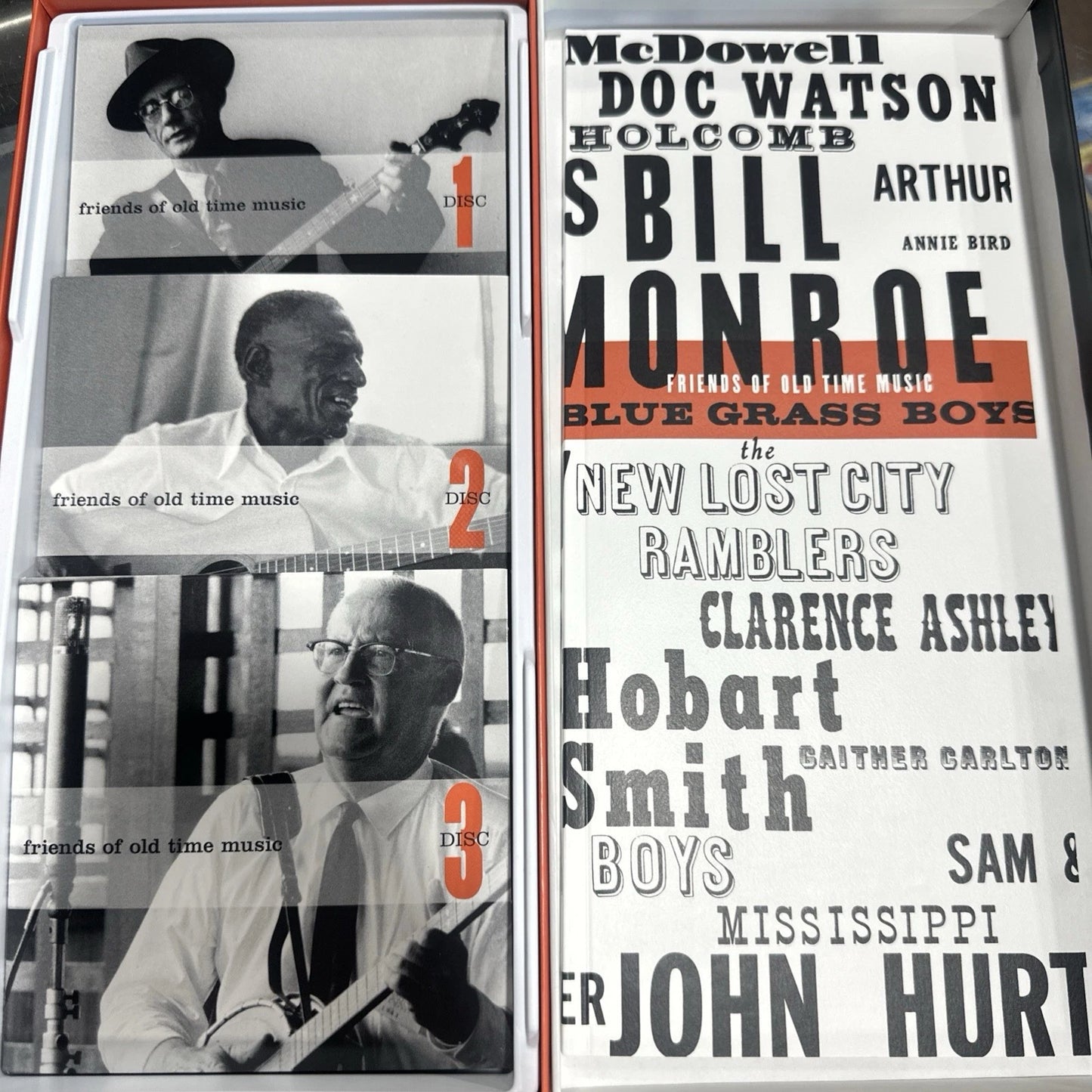 Friends of Old Time Music: The Fold Arrival 1961-1965 3 CD Book Box Set 2006