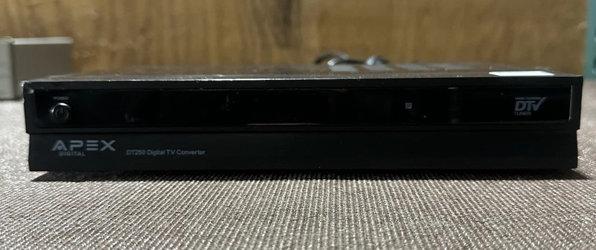 APEX DT250 DIGITAL TV CONVERTER No Remote