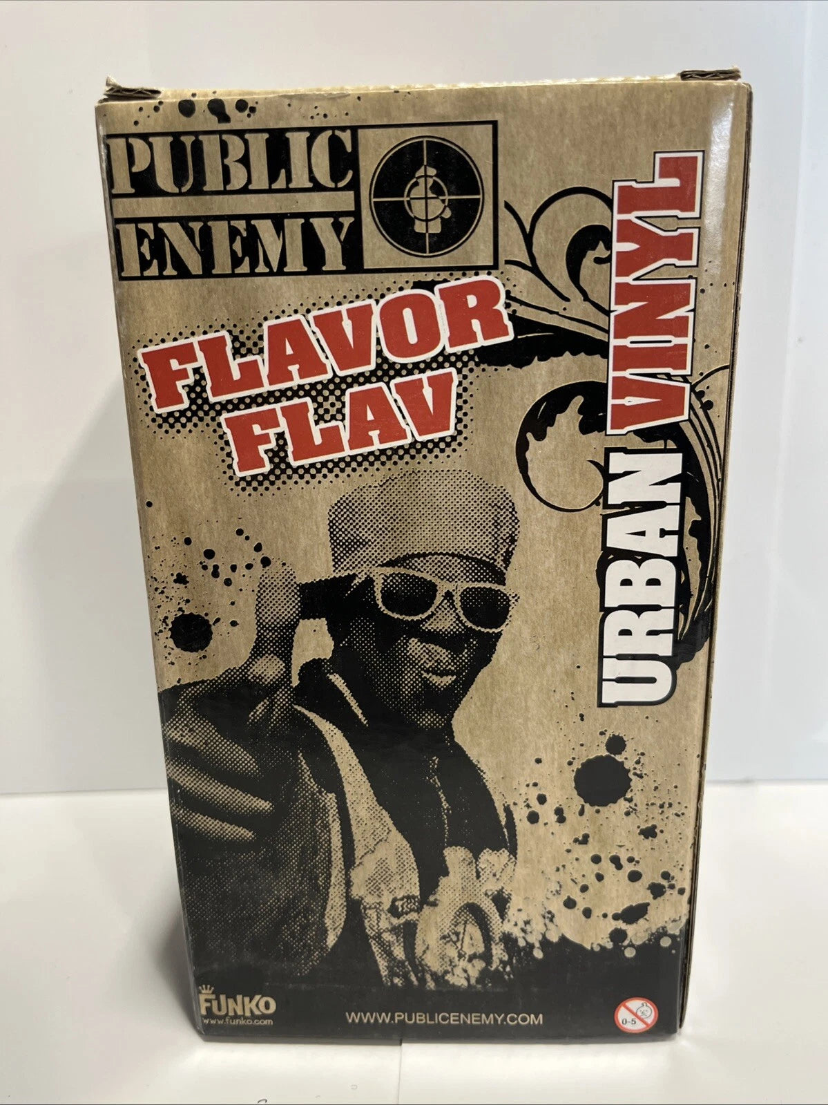 Urban Vinyl Public Enemy Flavor Flav 6" Vinyl Figure