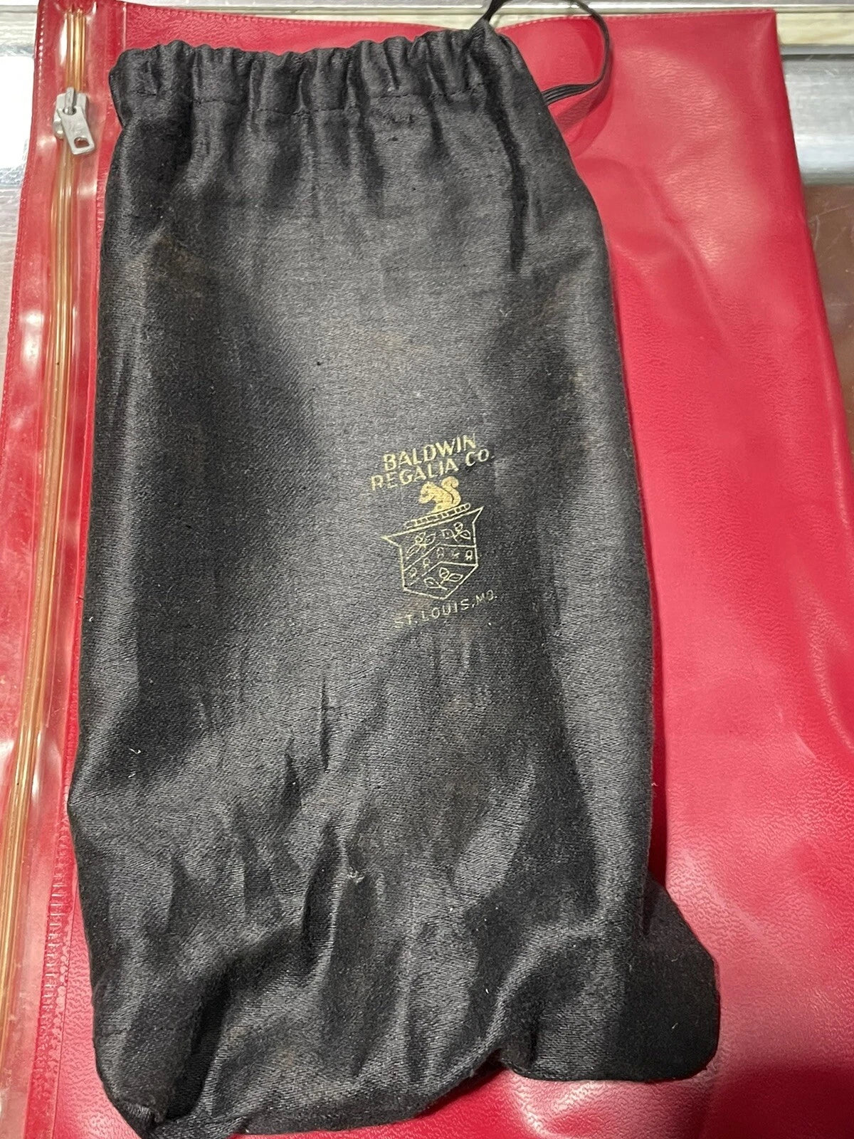 Vintage Mirza Temple Fez Hat w/ Tassel