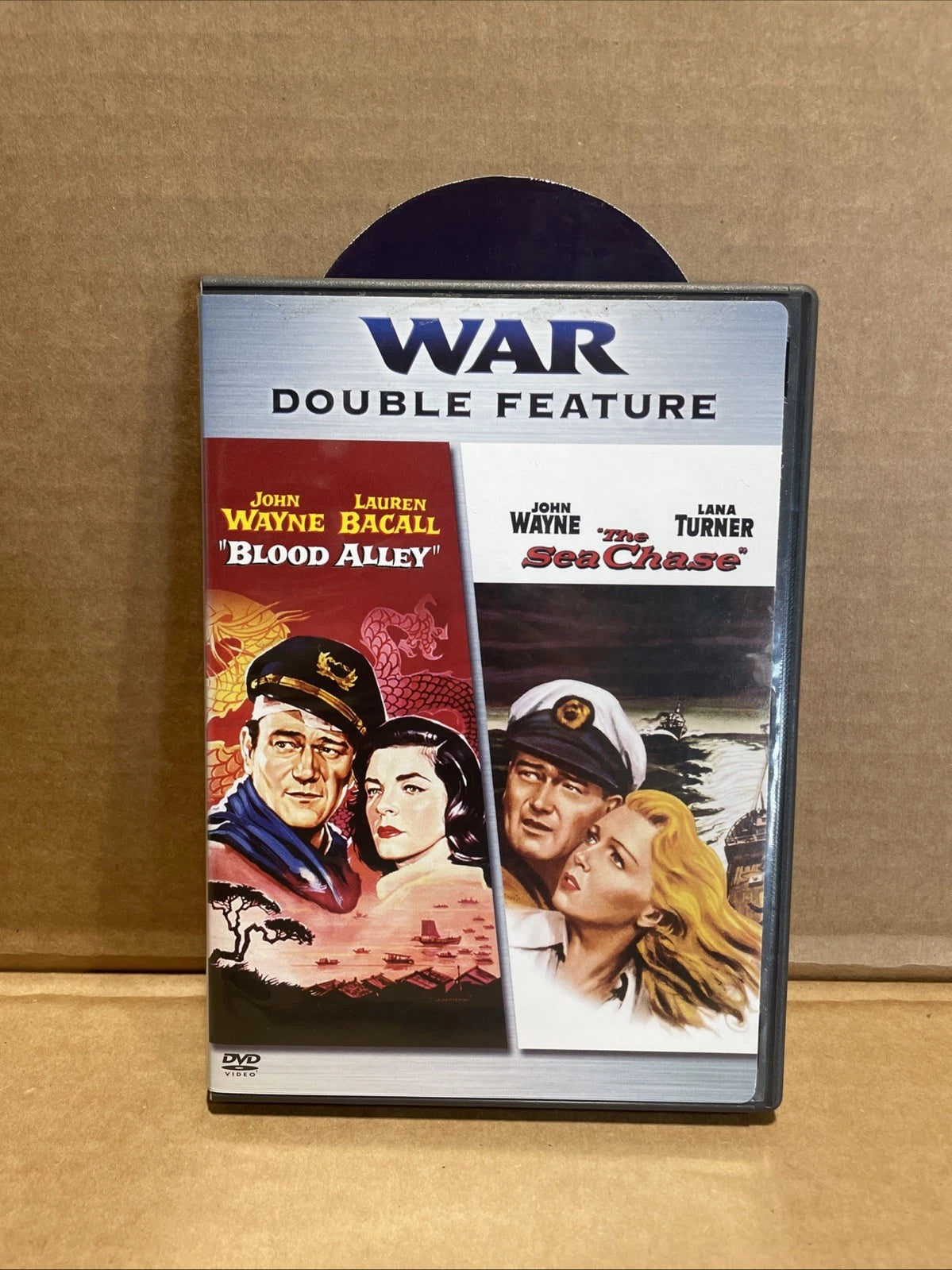 War Blood Alley / The Sea Chase (DVD) Double Feature John Wayne Not Rated