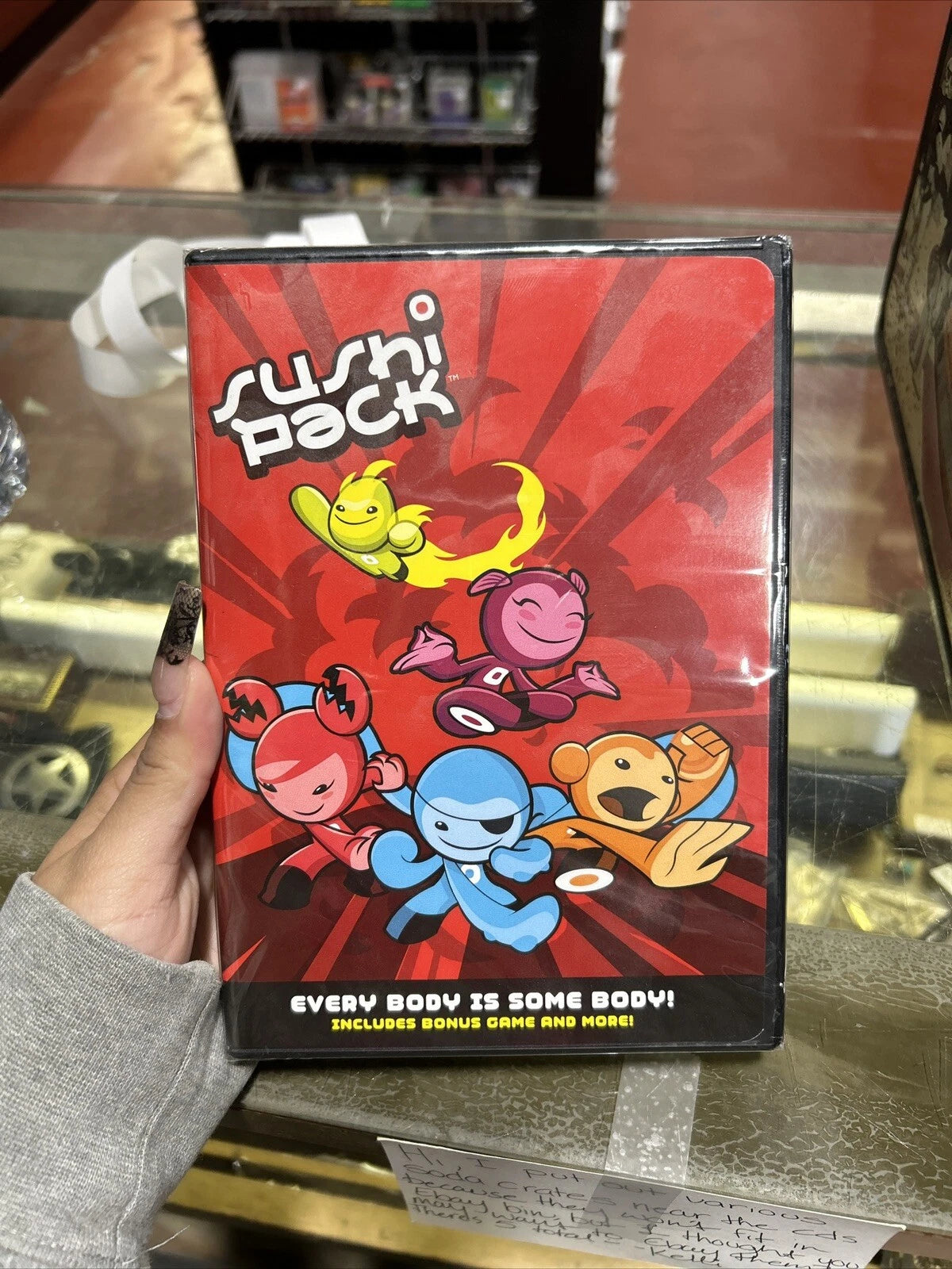 Sushi Pack's Every body is some Body-dvd NEW