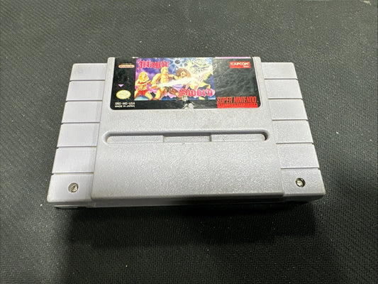 Magic Sword Super Nintendo SNES Cartridge Only Authentic Tested Working