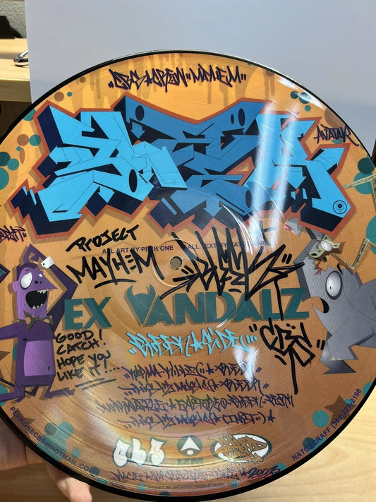 The Shape Shifters Present Ex Vandalz SIGNED Picture Disc