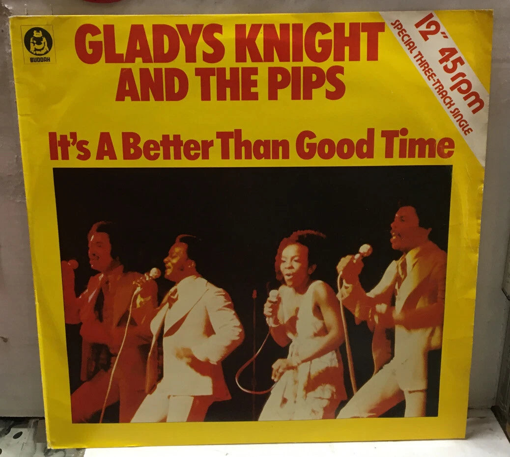 Gladys Knight And The Pips It’s A Better Than Good Time 12” UK Record BDSL478