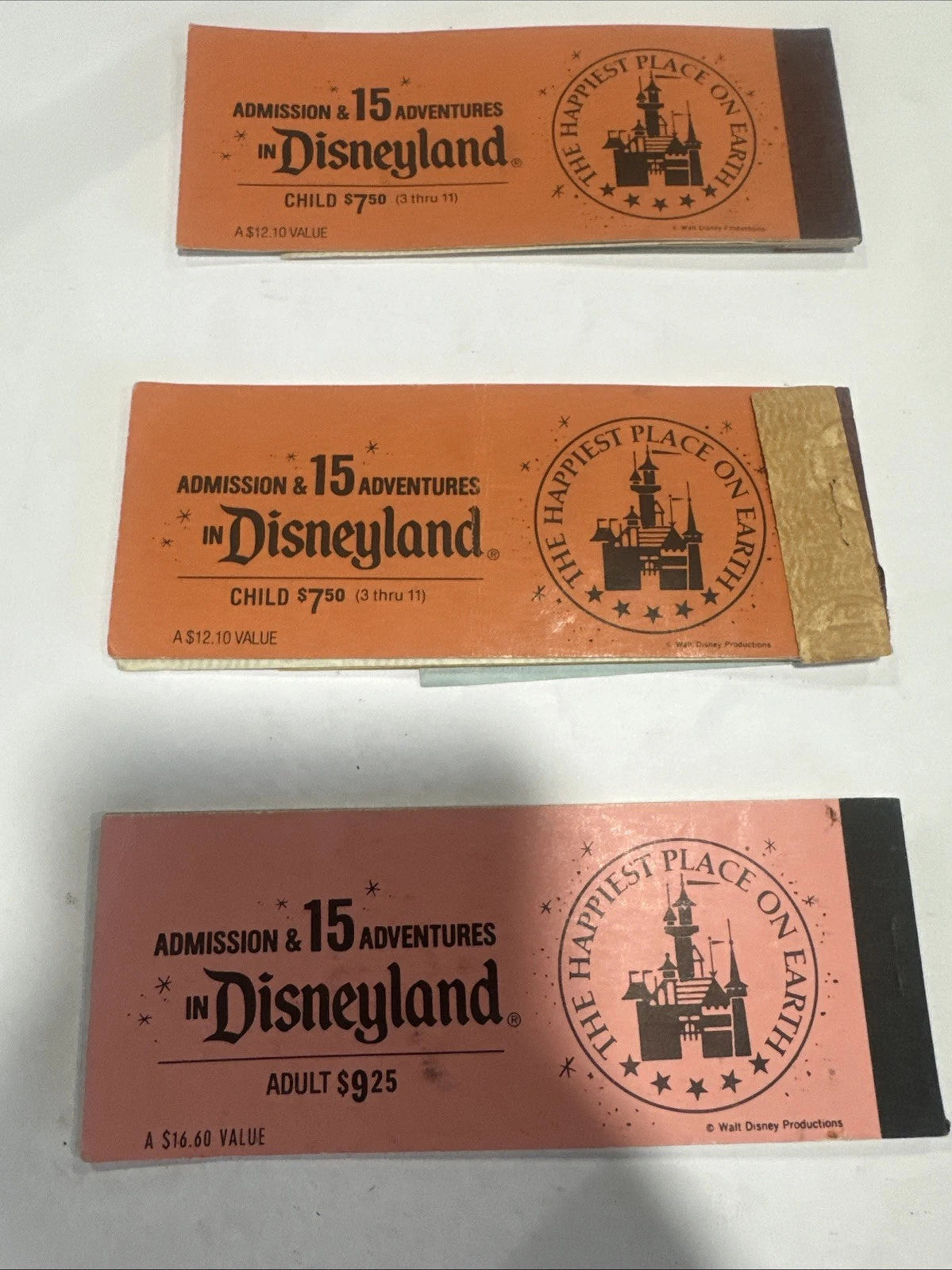 Vintage Disneyland 25th Anniversary Booklets. 1980’s Rare