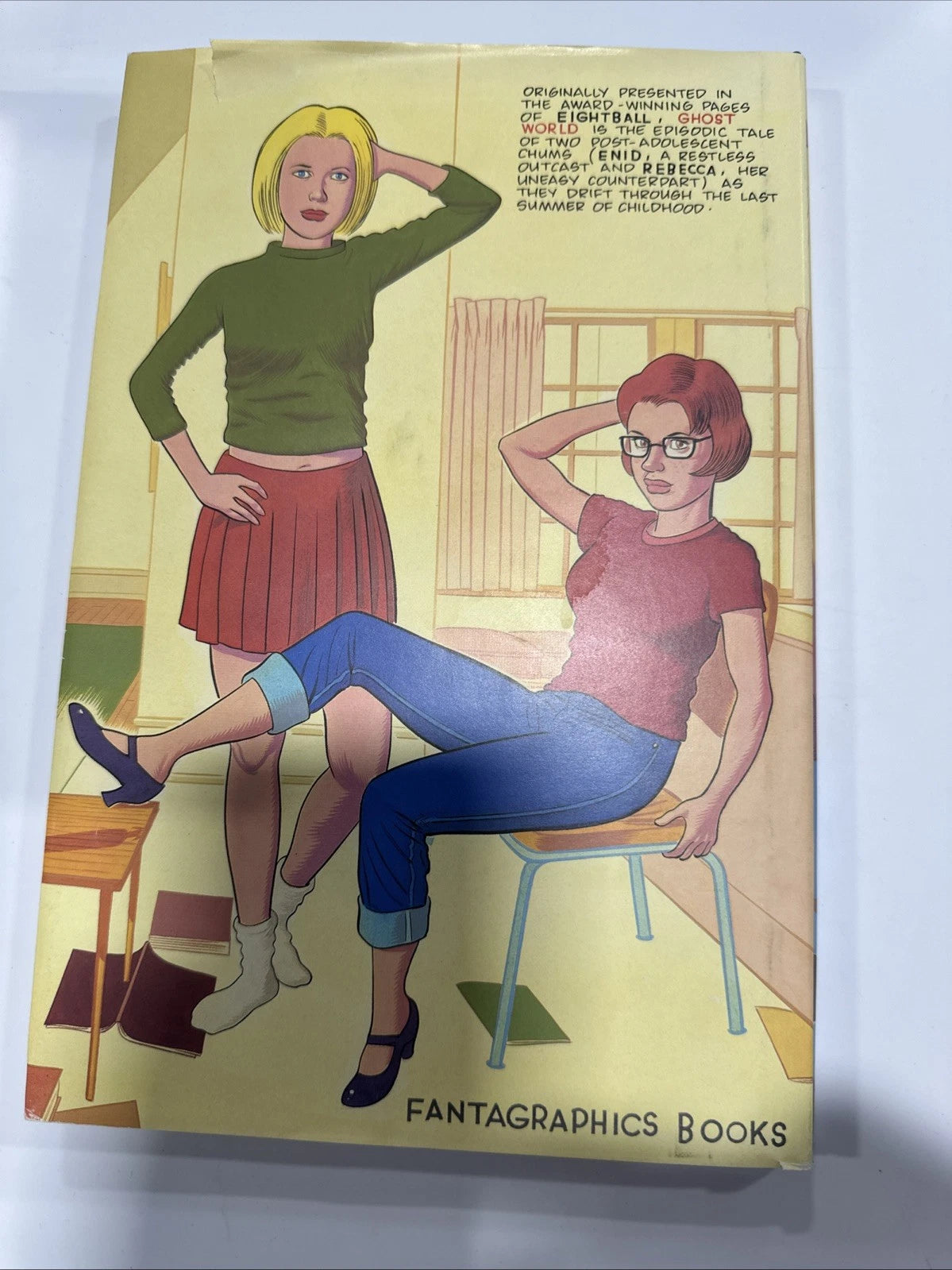 Ghost World by Daniel Clowes (First Edition, 1997 Fantagraphics, Hardcover) Firm