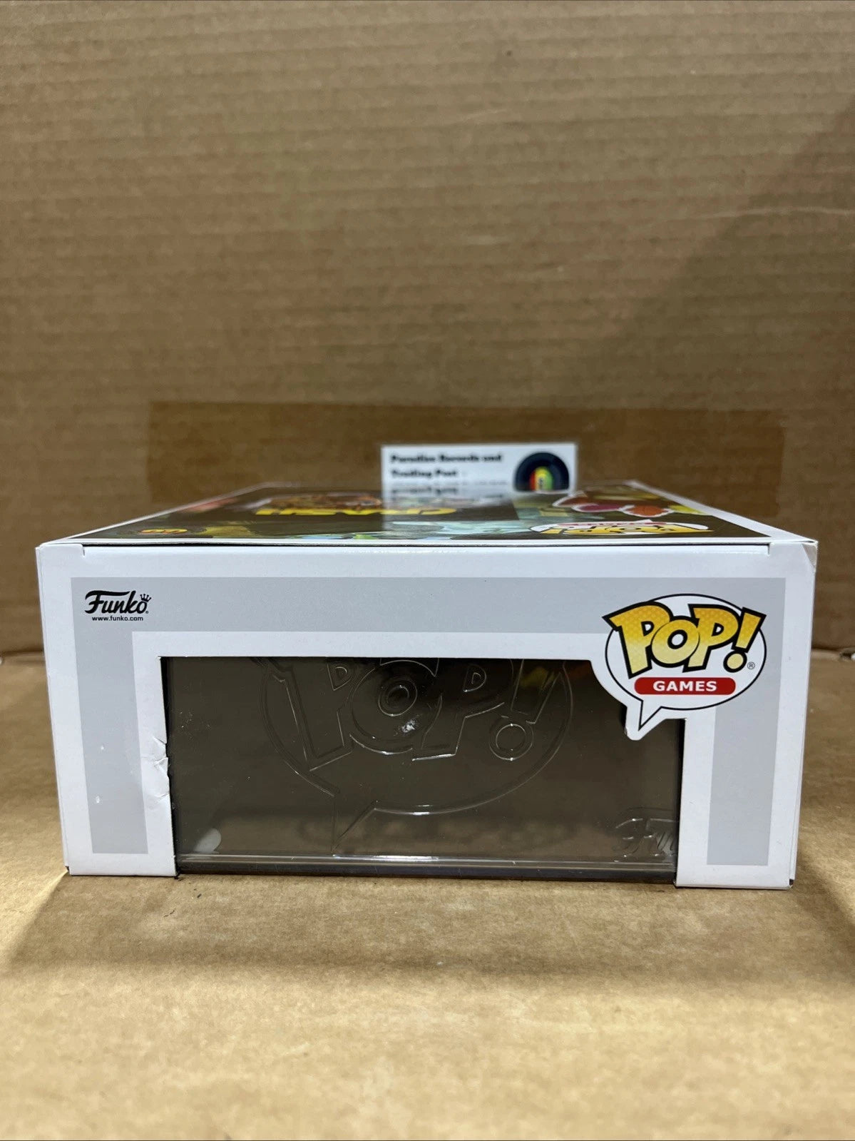 Funko Pop Game Cover Crash Bandicoot 06 GameStop Exclusive Vinyl Figure New