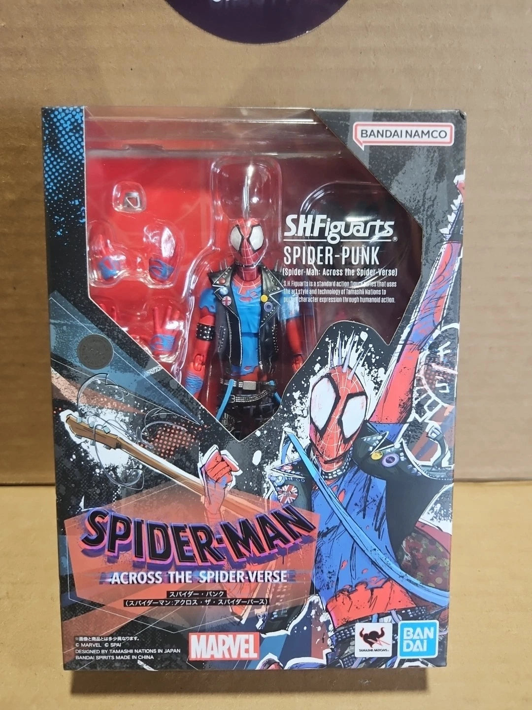 BANDAI S.H.Figuarts SPIDER-MAN "SPIDER-PUNK” ACROSS THE SPIDER-VERSE FIGURE