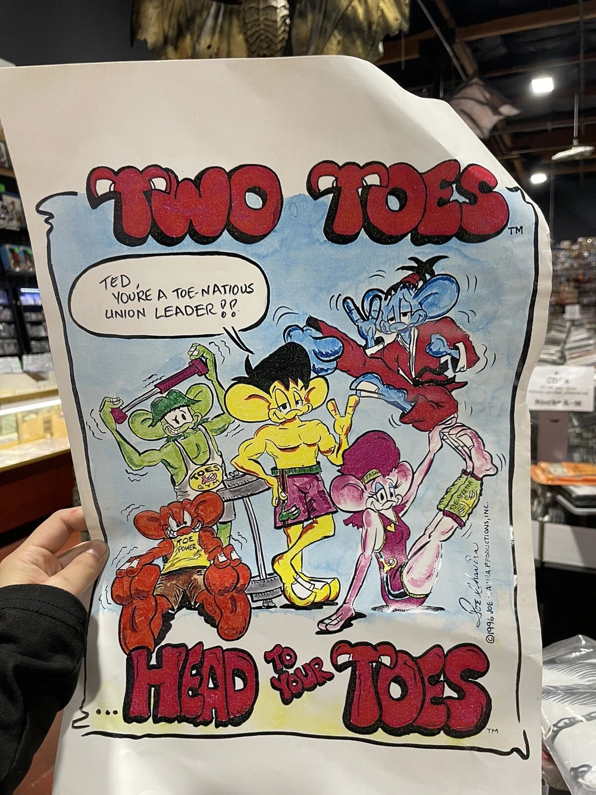 Two Toes Posters (2 of each)
