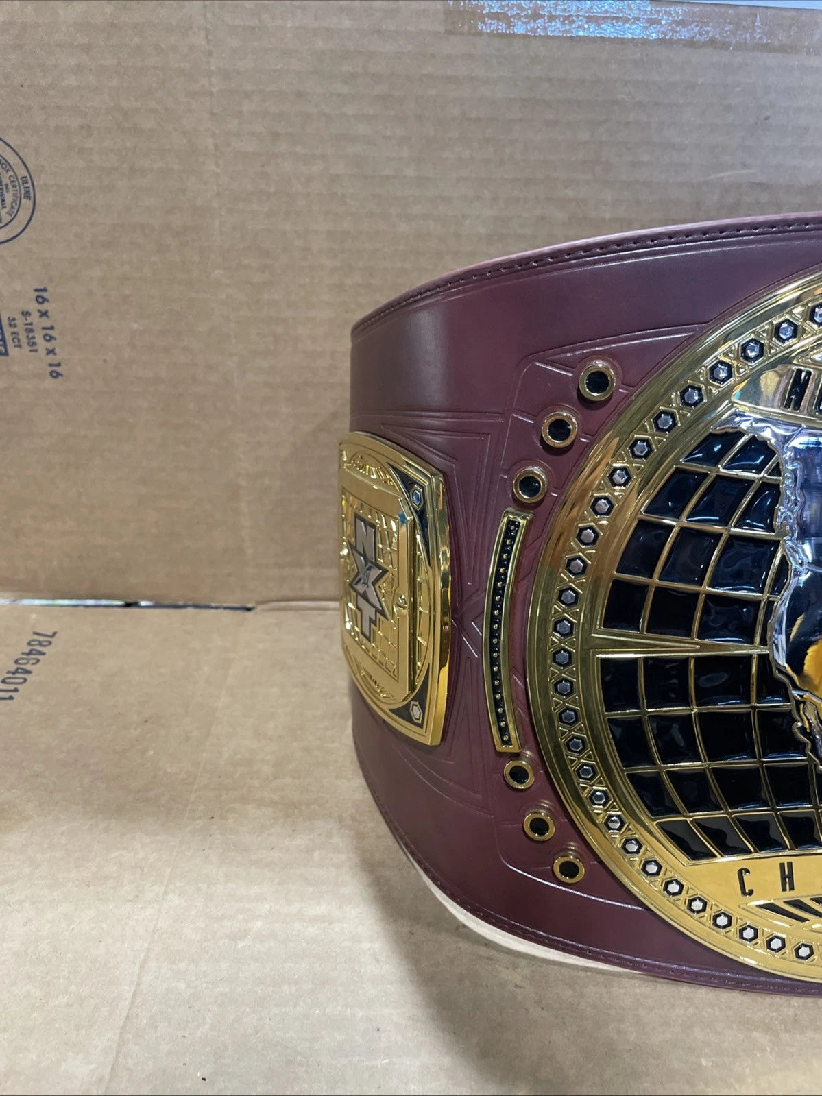 WWE NXT North American Championship Replica Title Belt W Bag