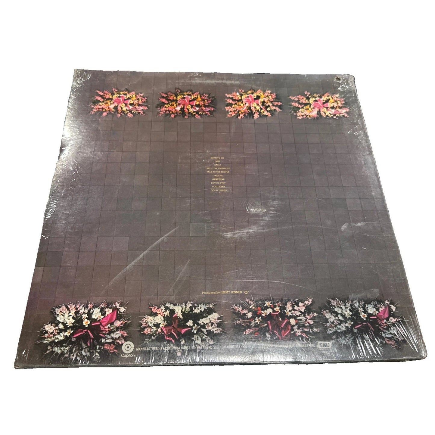 GRAND FUNK RAILROAD BORN TO DIE LP SEALED CAPITOL RECORDS FROM 1976 NO BAR CODE