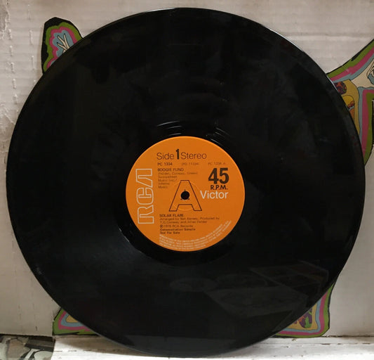Solar Flare Boogie Fund 12” UK Import Promo Record PC1334