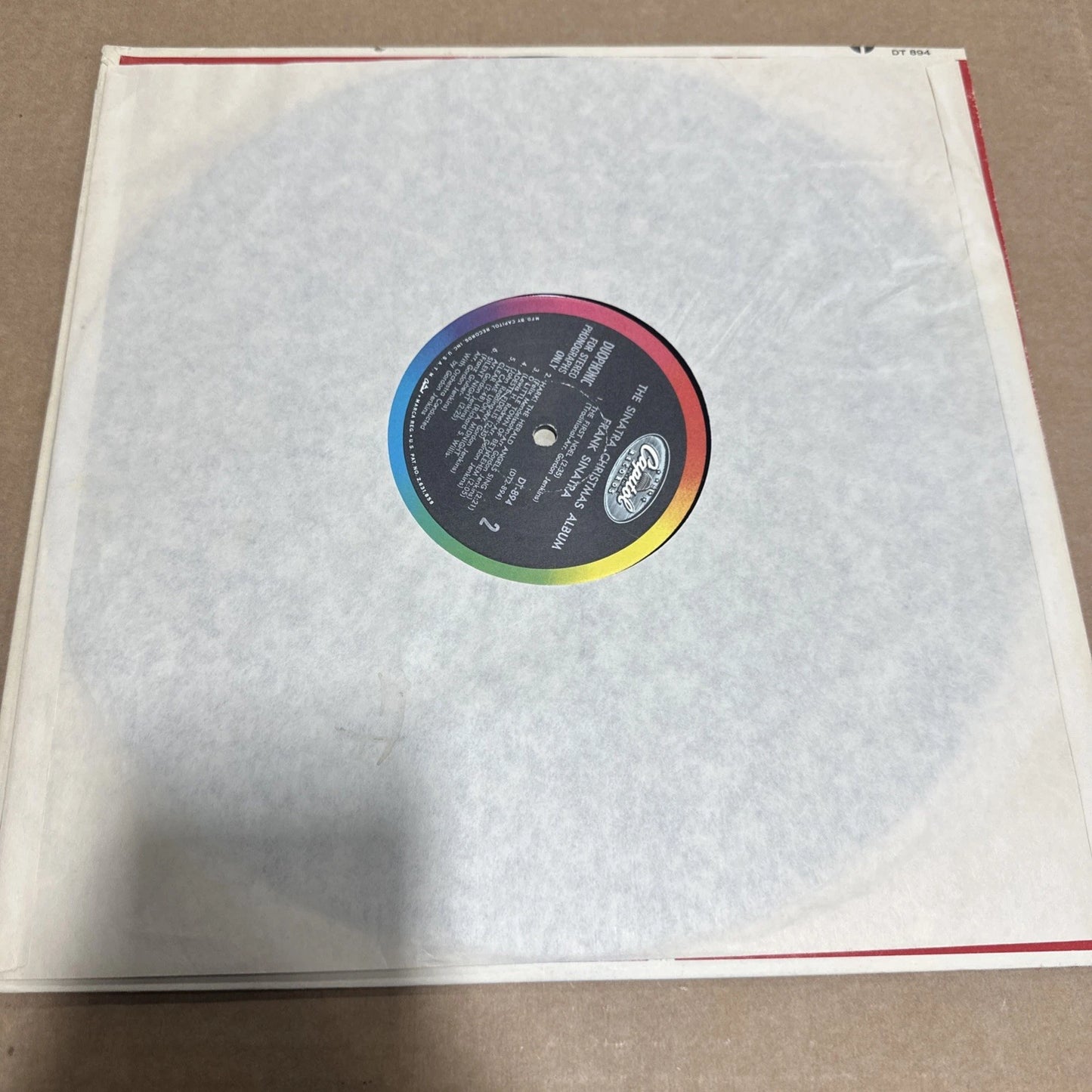 1957- "The Sinatra Christmas Album" By: Frank Sinatra ~ Vinyl Record A LP vg+
