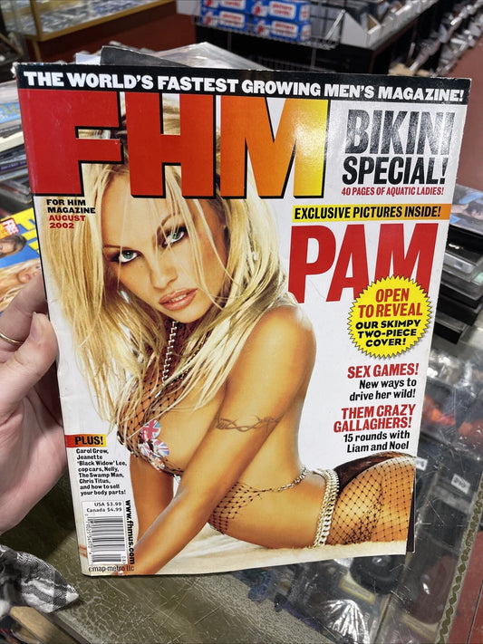 Pamela Anderson - FHM Magazine August 2002