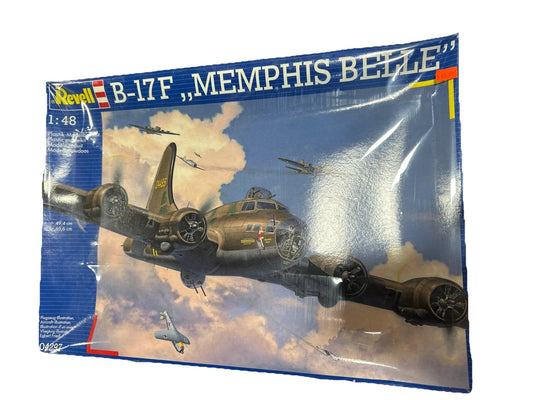 REVELL 04297 B-17F MEMPHIS BELLE MODEL KIT-NIB-1:48 SCALE