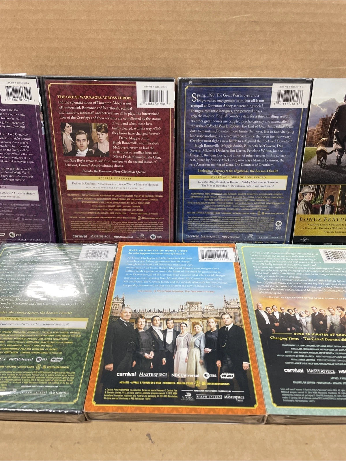 Downton Abbey Seasons 1-6 + Downtown Abbey The Motion Picture