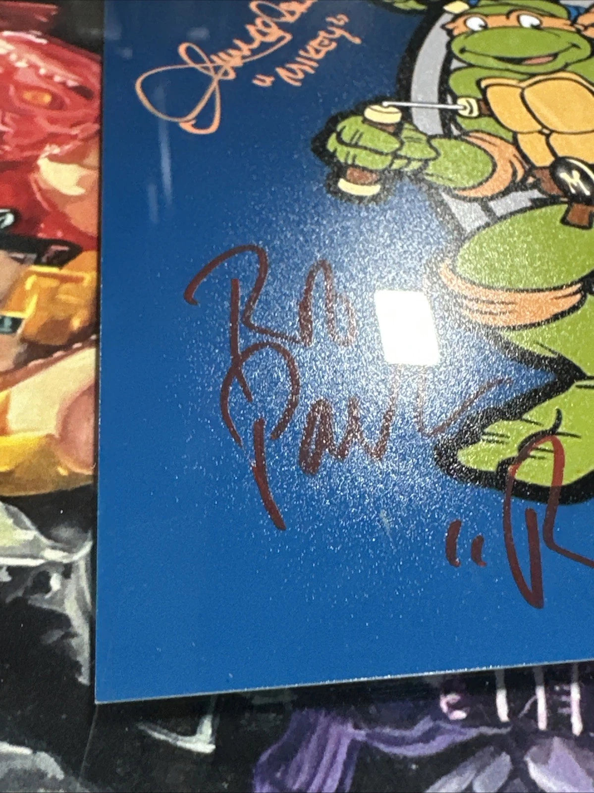 TMNT Original 4 Teenage Mutant Ninja Turtles Cast Signed 11x17 Photo EPIC Auth