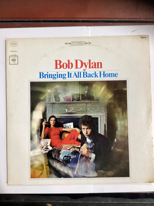 Bob Dylan Bringing It All Back Home Vinyl LP - vg Columbia CS 9128