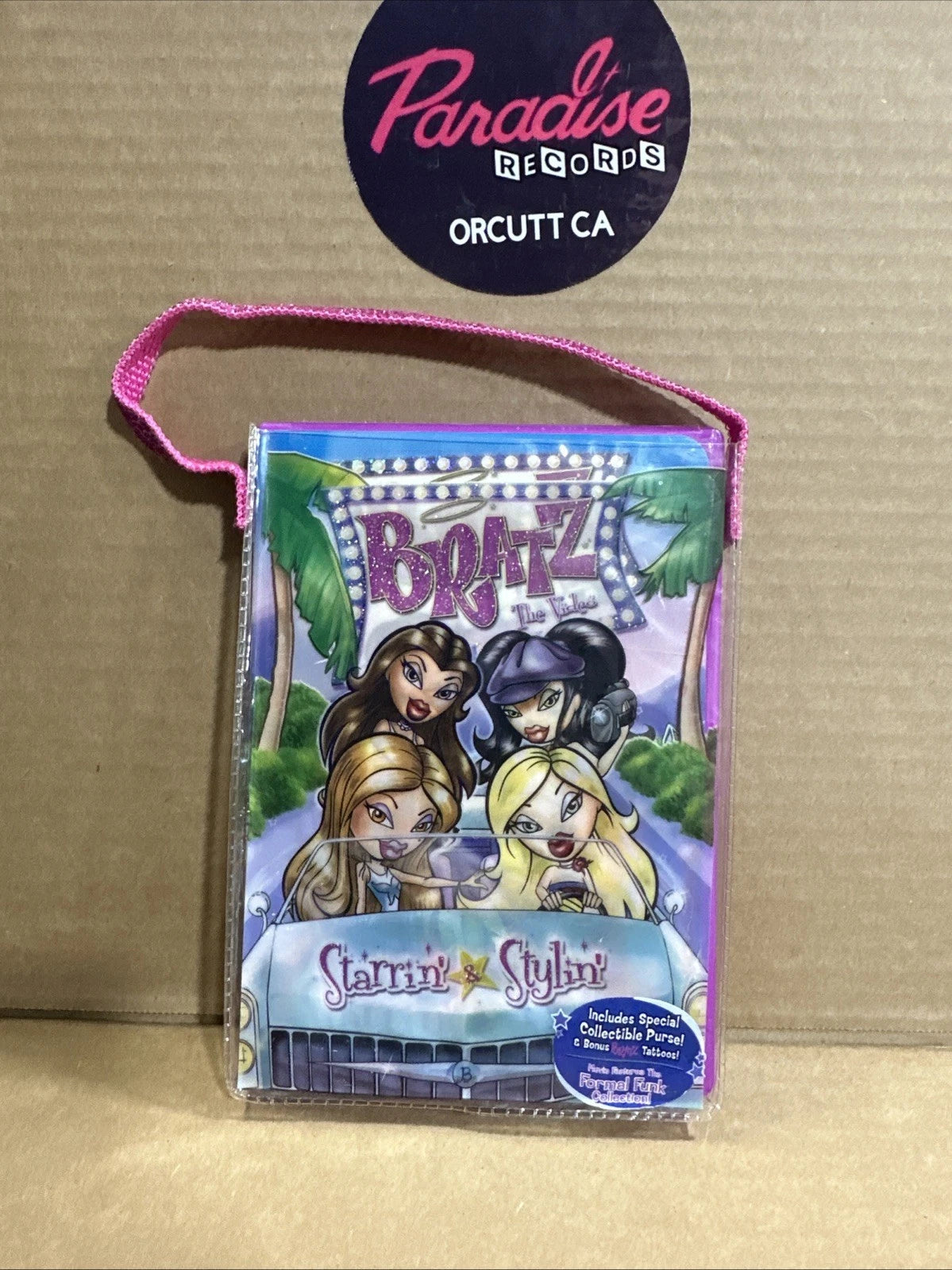 Bratz: Starrin' And Stylin' DVD Opened RARE Collectible Purse Case Formal Y2K