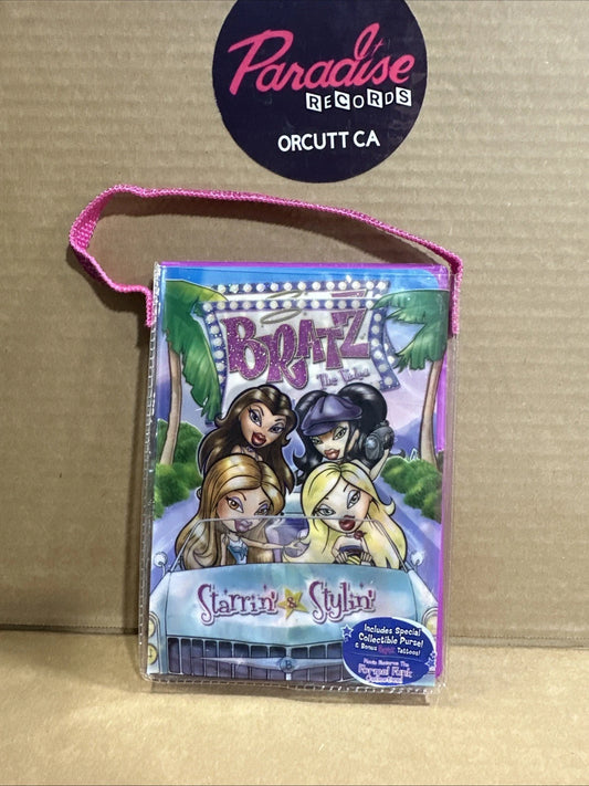 Bratz: Starrin' And Stylin' DVD Opened RARE Collectible Purse Case Formal Y2K