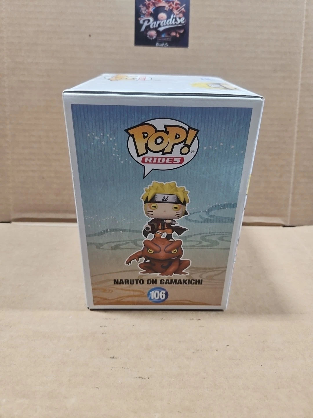 Funko Pop! Rides: Naruto - Naruto on Gamakichi - Hot Topic (Exclusive) #106