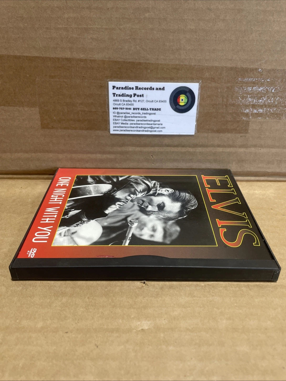 Elvis: One Night With You (DVD, 2000, Snapcase) RARE OOP Expanded Comeback Jam