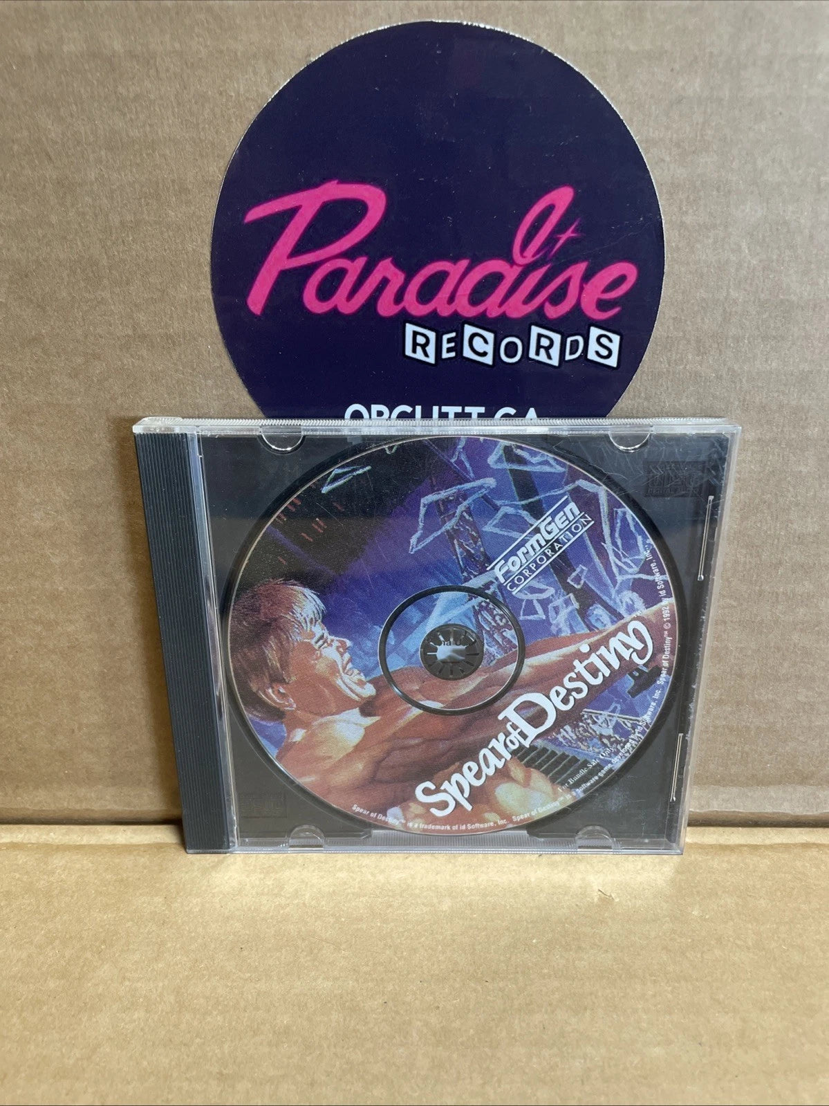 Spear of Destiny (PC, 1992) Disc Only Vintage Rare