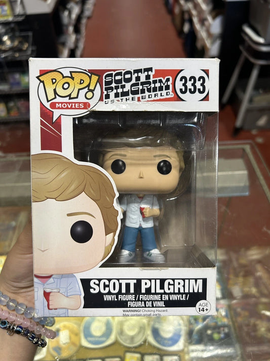 Funko POP! Movies Scott Pilgrim #333 Vinyl Figure DAMAGED