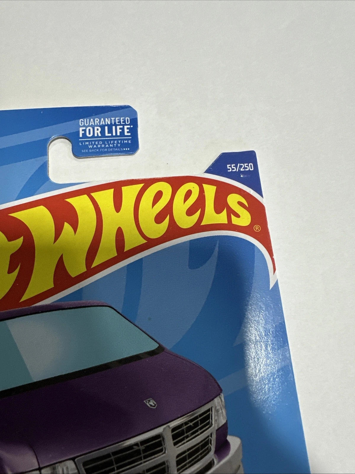 Hot Wheels SUPER Treasure Hunt STH - DODGE VAN - 2022 #55 - SpectaFlame Purple
