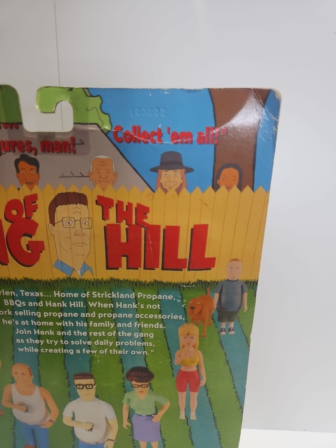 2002 Toycom King Of The Hill PEGGY HILL Action Figure Factory Sealed Pack