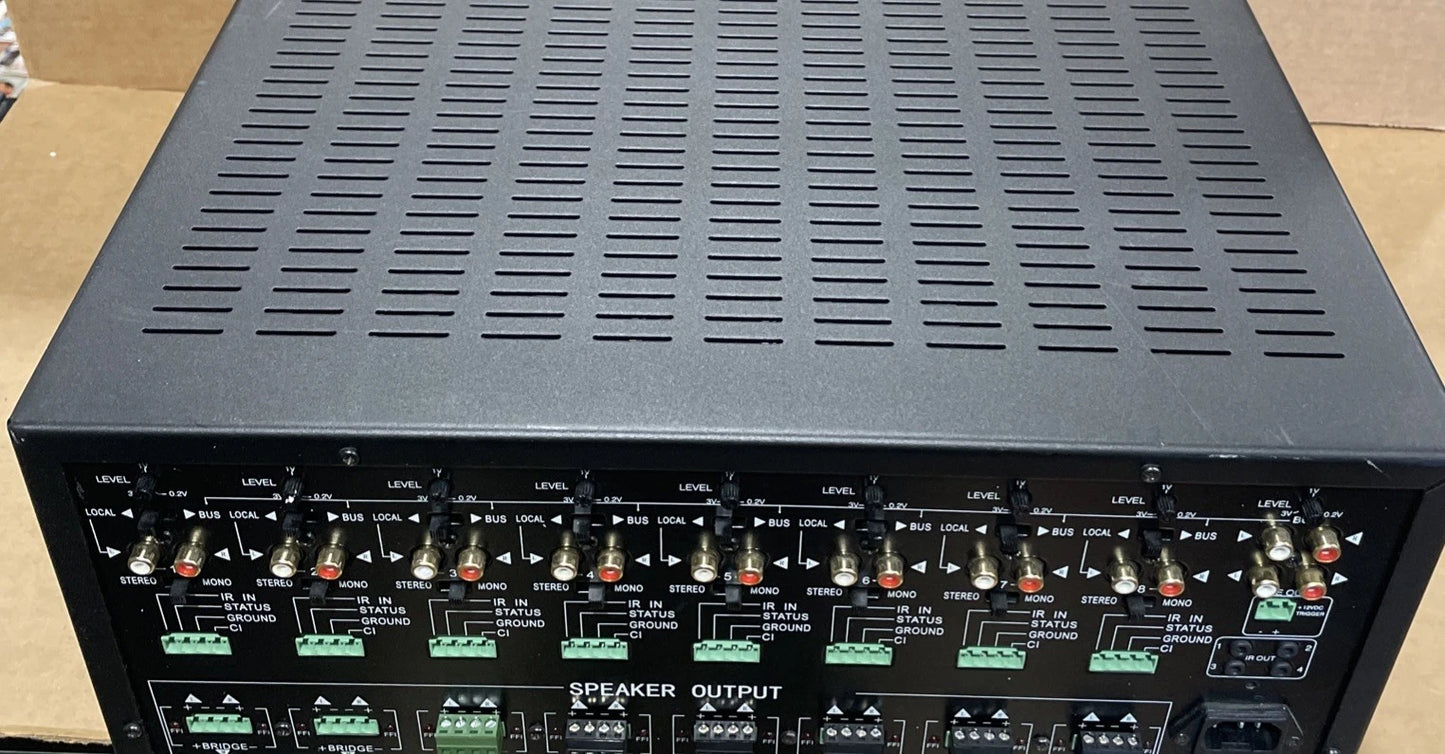 Genuine CINENOVA IR16 16 Channels 8 Zones Power Amplifier (See Photos)