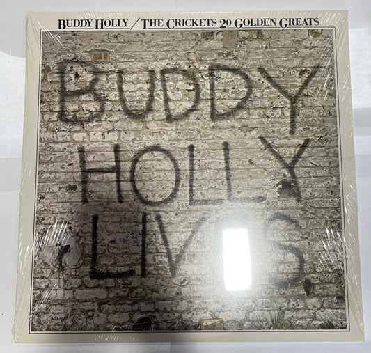 Buddy Holly / The Crickets~20 Golden Hits~1978 MCA Records LP~MCA-3040 NEW SEAL