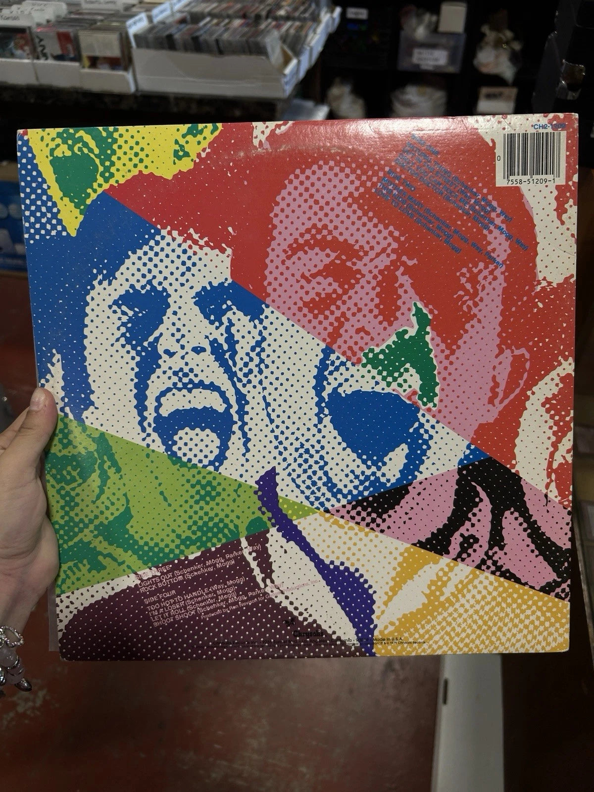 1979 UFO "Strangers In The Night" Vinyl Record LP Chrysalis Records CH2 1209