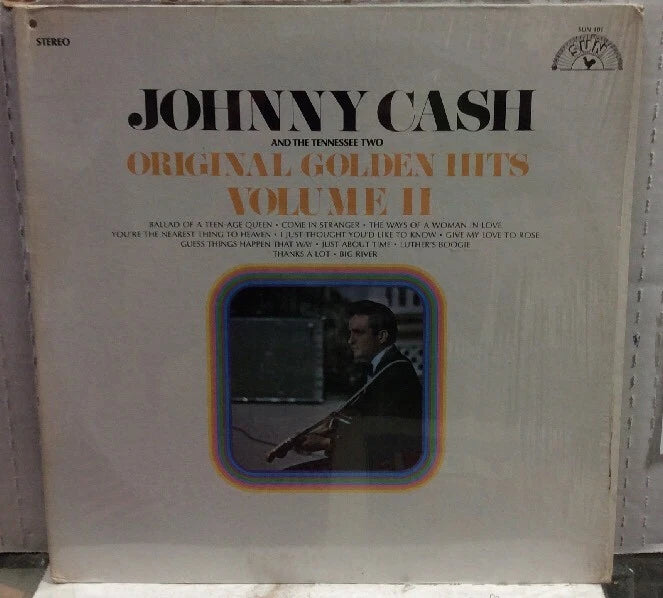Johnny Cash Original Golden Hits Vol.ll Record SUN101