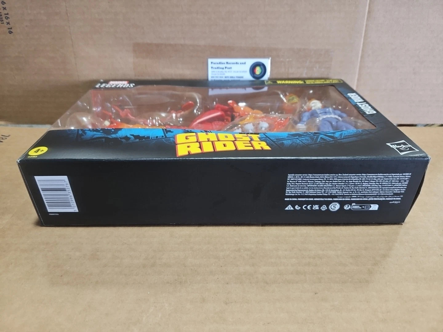 Ghost Rider Marvel Legends Series Johnny Blaze Action Figure W Motorcycle Sealed