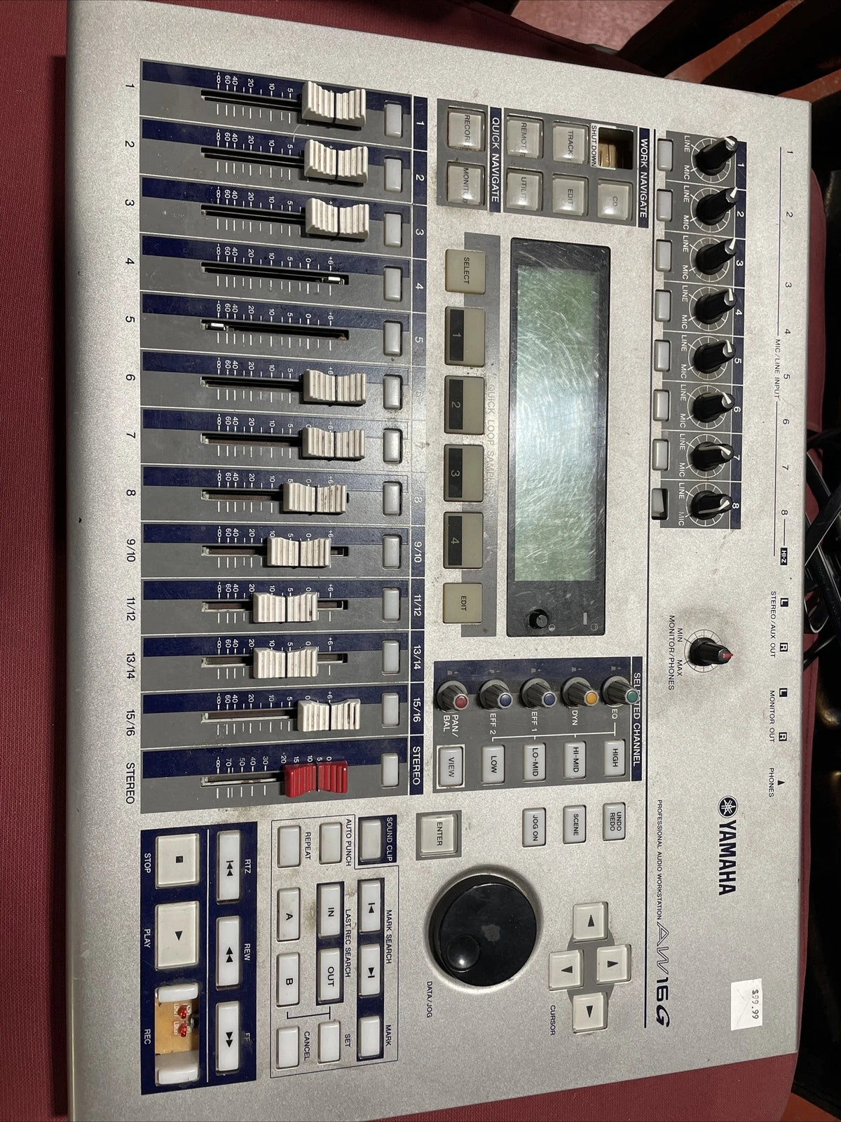 Yamaha AW16G 16-Track Digital Audio Workstation PARTS ONLY