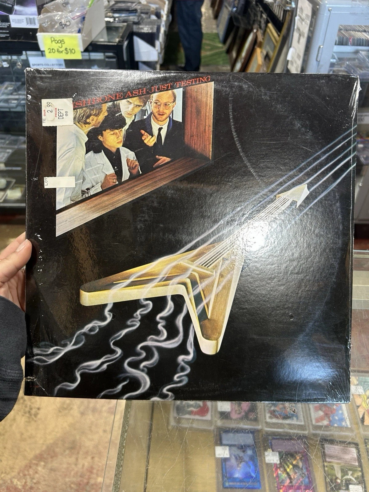 SEALED! Original 1980 Wishbone Ash "Just Testing" LP MCA Records (MCA-3221) New