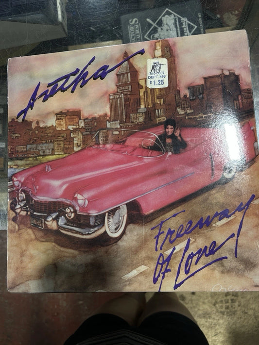 Aretha Franklin - FREEWAY OF LOVE - 12” Vinyl - FACTORY SEALED! NOT a cut-out!