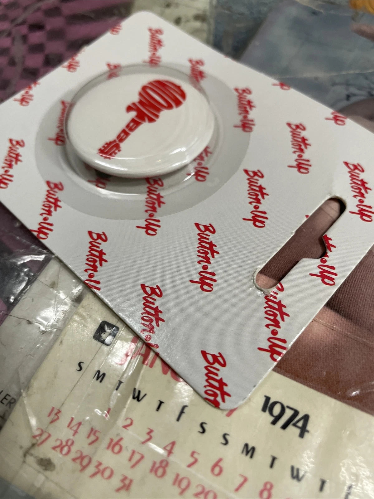 Vintage Monkees Sealed Button