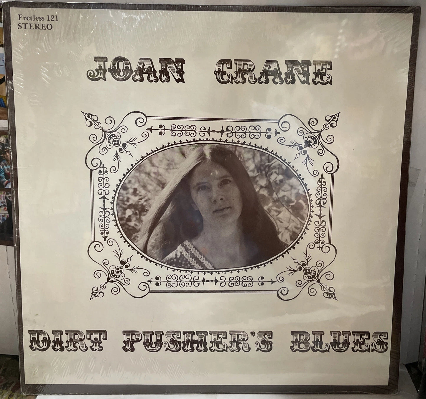 Joan Crane Dirt Pusher’s Blues Sealed Record Fretless 121