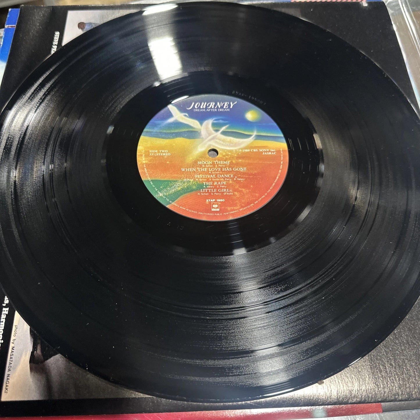 JOURNEY -DREAM, AFTER DREAM- CBS/SONY 27AP1950 Japan OBI, INSERT LP