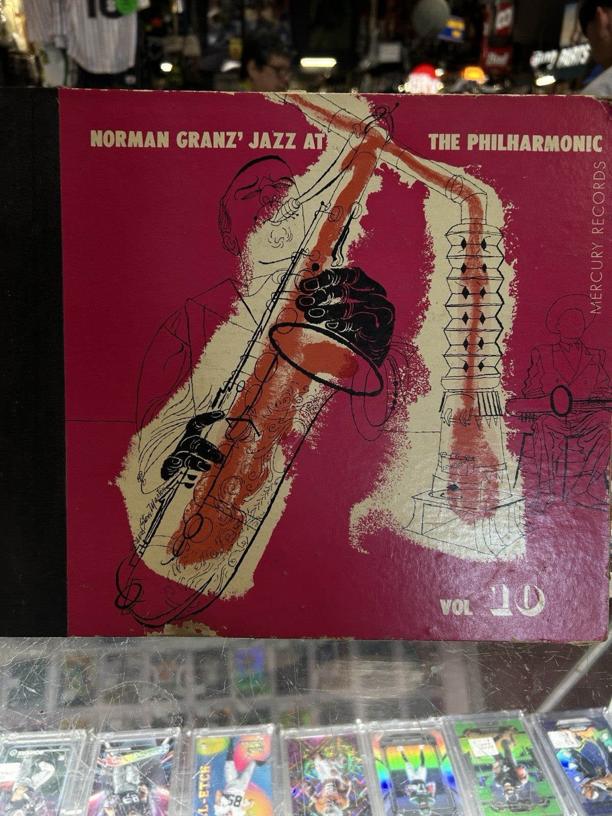 RARE VG 3x78 SET Norman Granz Jazz At The Philharmonic Vol10 David Stone Martin